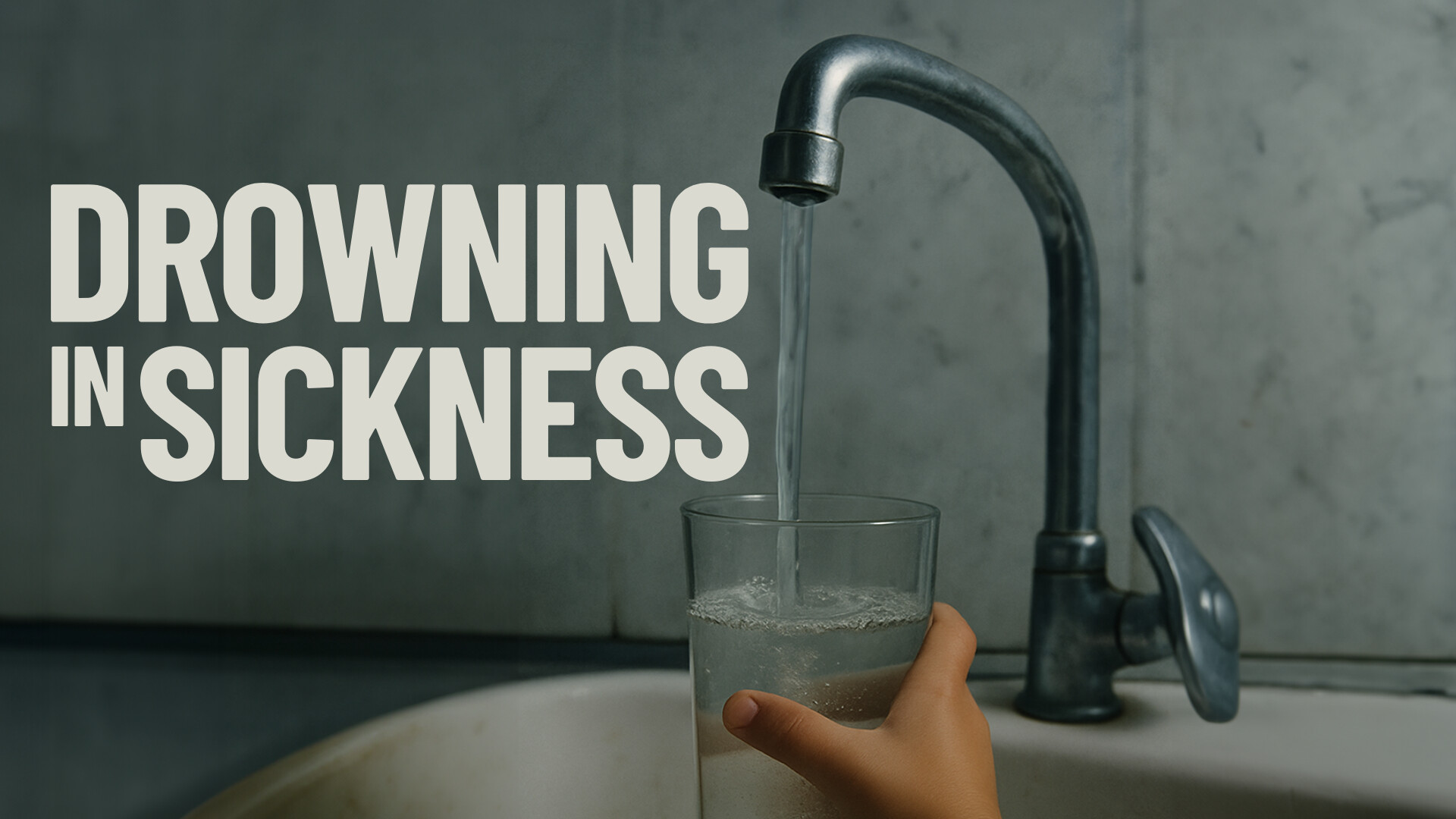 DROWNING IN SICKNESS