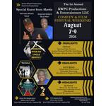 The 1st Annual KWPC Productions & Entertainment LLC Comedy & Film Festival Weekend