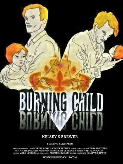 Burning child poster
