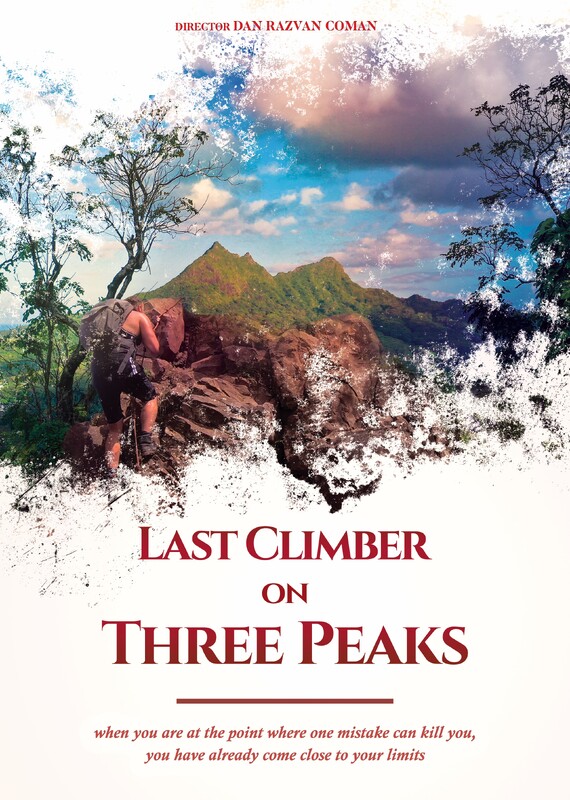 Last climber on Three Peaks