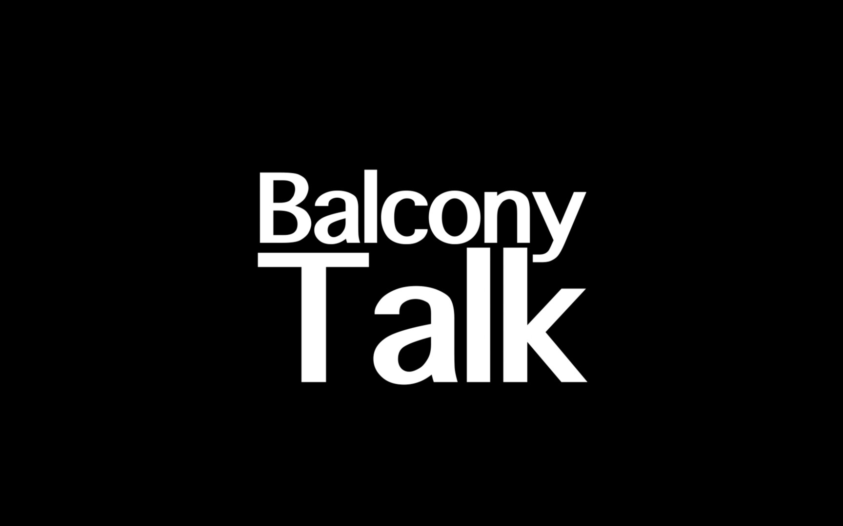 Balcony talk filmfreeway